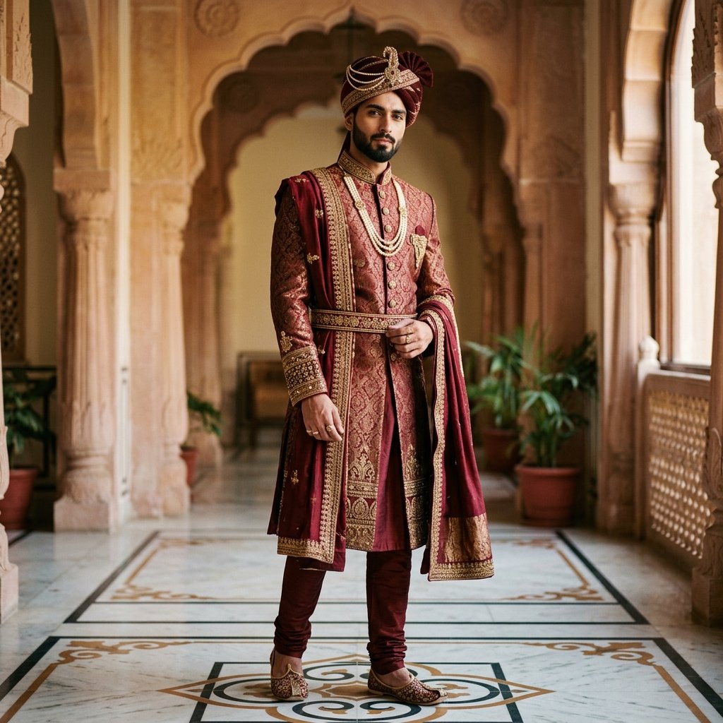 9 X 5 SEMI SILK DHOTHI